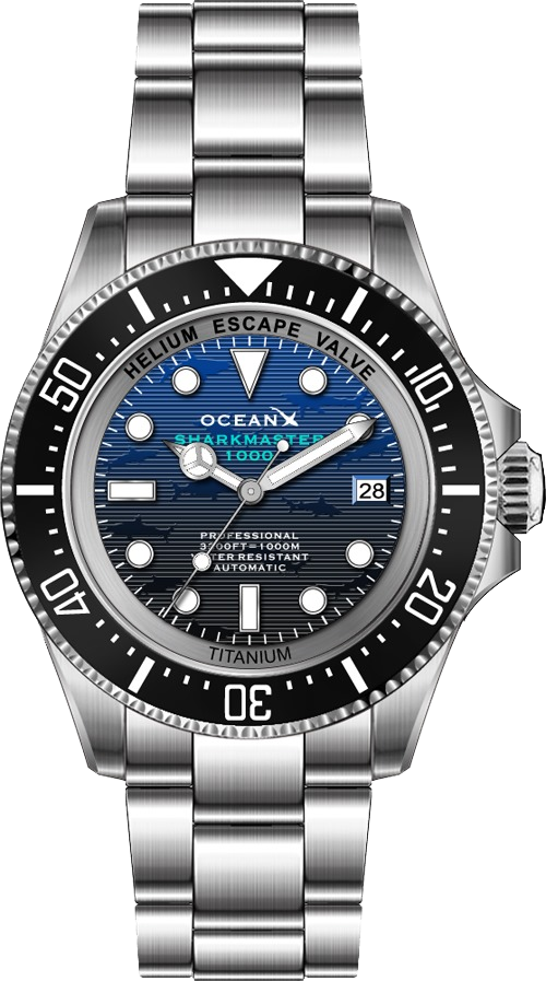 OceanX Sharkmaster 1000 Titanium  SMTi1012 Limited Edition