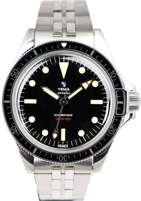 Yema Superman 500 Automatic 41mm YSUP22A41 AMS Pre owned SeriousWatches.eu