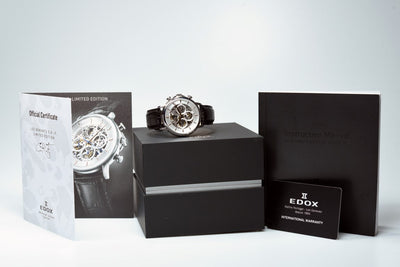 Edox Les Bemonts C. R.-F. Limited Edition 95005 3 AIR (Pre-owned)