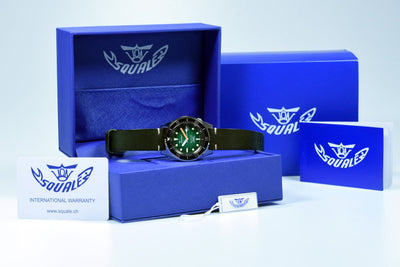 Squale 50 Atmos Green 1521 1521PROFGR.PVE (Pre-owned)