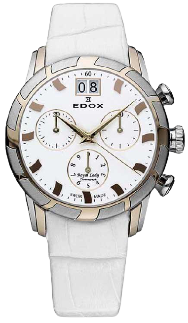 Edox Women's Air Royal Chronograph 10018 357R AIR