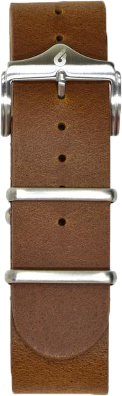 BOLDR Brown Premium Leather Strap 22mm