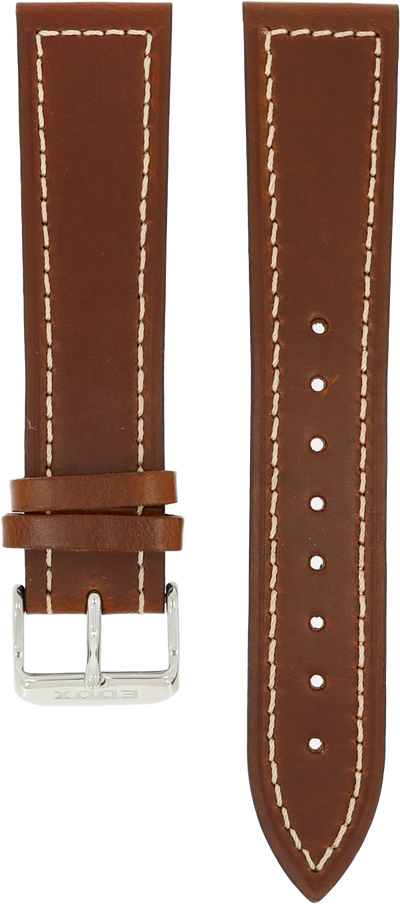 Edox Brown Leather Strap 23mm