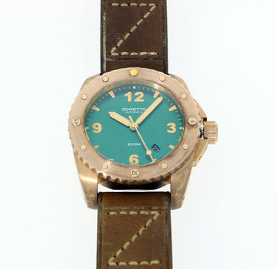 Zoretto Indy Green Dial