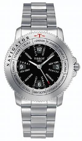 Tissot navigator gmt hotsell