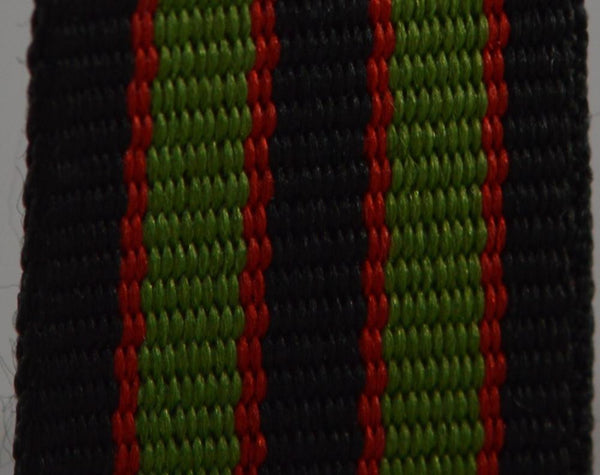 NATO Strap Black, Red and Green