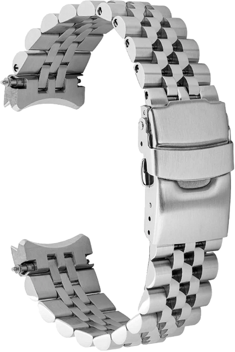 Islander Watch 22mm Brushed and Polished Bracelet for Orient Mako Solar Chronograph BRAC-155