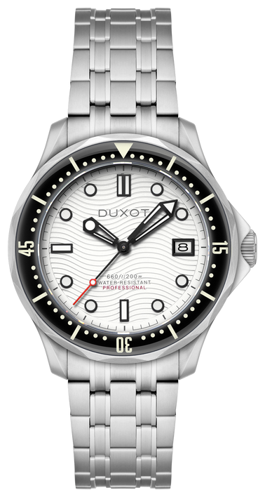 Duxot Henri Diver Matt Silver DX-2060-77