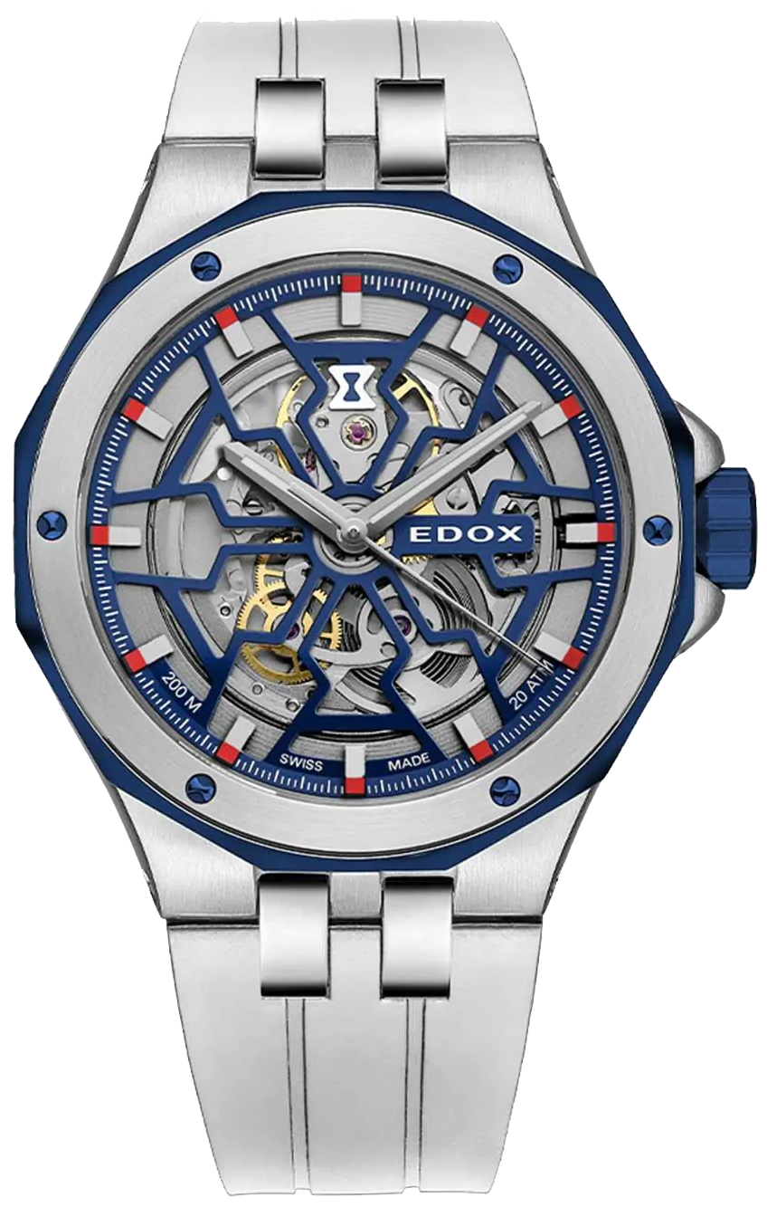 Edox Delfin Mecano 85303 357BUCAB BUIRB