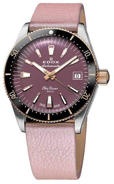 Edox Skydiver 38 Date Automatic Special Edition 80131 357RNRC VIO