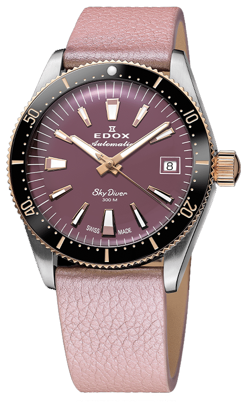 Edox Skydiver 38 Date Automatic Special Edition 80131 357RNRC VIO