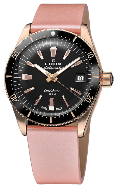 Edox Skydiver 38 Date Automatic Special Edition 80131 37RNC NI