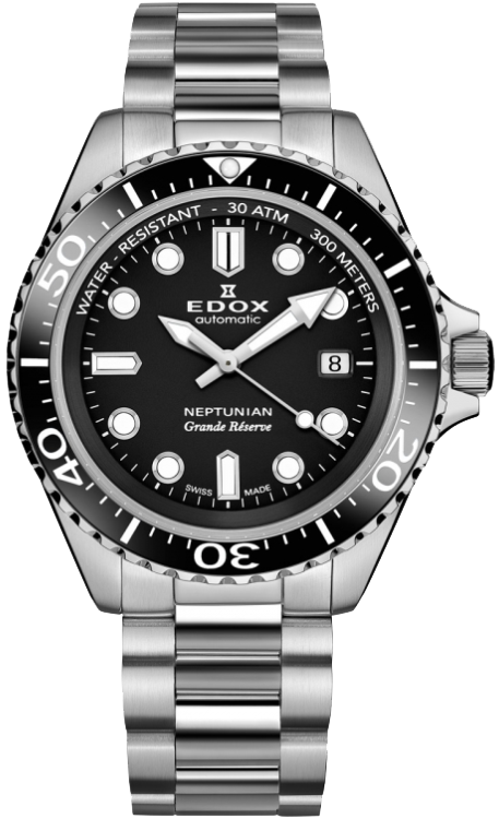 Edox Neptunian Grande R serve 68 hours 80801 3NM NIN
