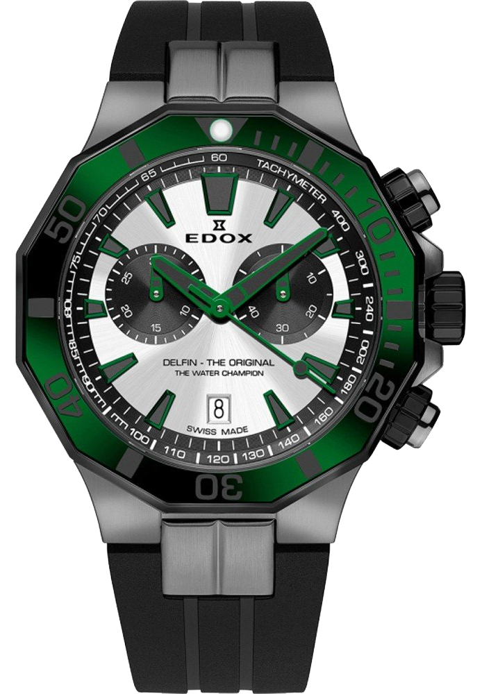 Edox Delfin Chronograph 10112 37GNVCA ANV