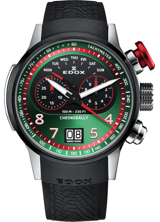 Edox Chronorally Chronograph 38001 TINNR VR