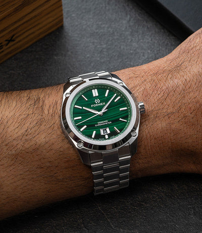 Formex Essence FortyThree Chronometer Malachite Steel