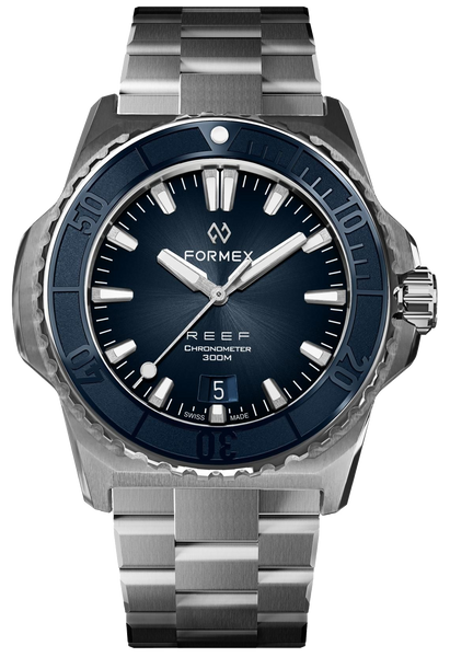 Formex REEF 39.5mm Automatic Chronometer 300m Blue Bracelet