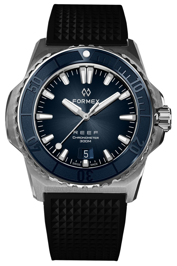 Formex REEF 39.5mm Automatic Chronometer 300m Blue Rubber