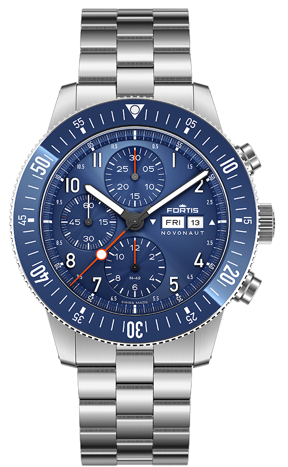 Fortis Novonaut N-42 Cobalt Blue
