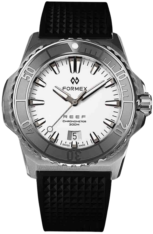 Formex REEF 39.5mm Automatic Chronometer 300m White Rubber