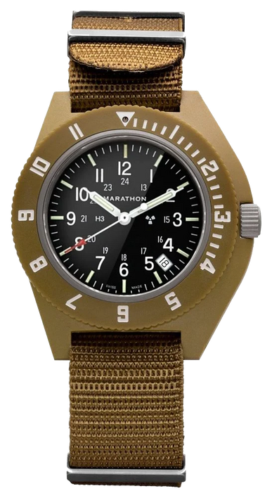 Marathon 41mm Desert Tan Pilot Navigator Quartz WW194013DT