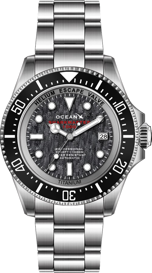 OceanX Sharkmaster 1000 Titanium  SMTi1011 Limited Edition