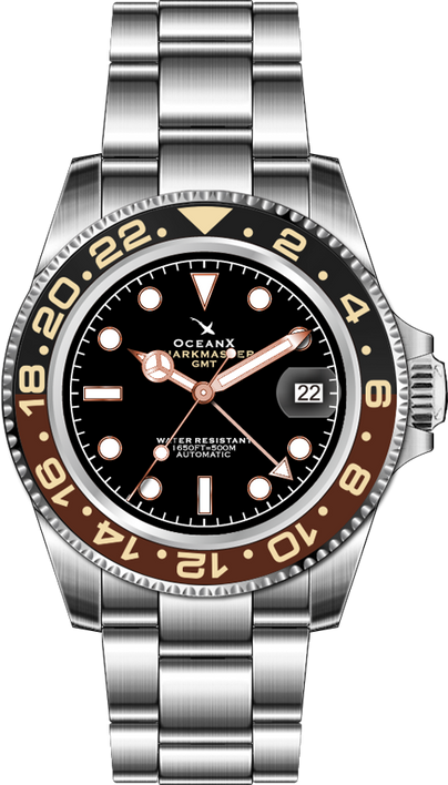 OceanX Sharkmaster GMT 40mm Automatic SMS-GMT-0521