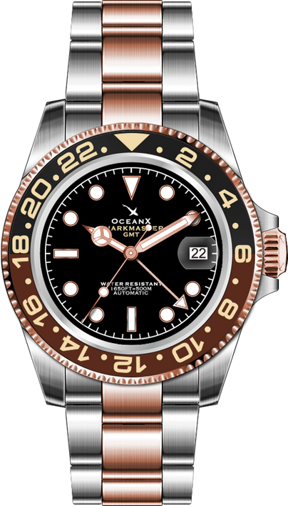 OceanX Sharkmaster GMT 40mm Automatic SMS-GMT-0522