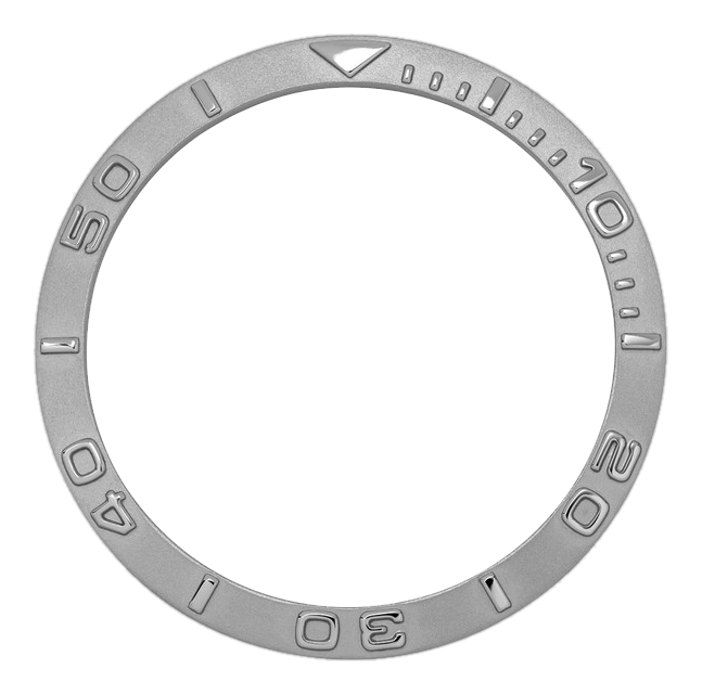 Islander Watch Embossed Sloped SS Bezel Insert for Seiko SKX007, SKX009, SKX011 #C39
