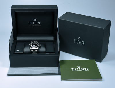 Titoni Seascoper 600 Chronometer 83600S-BK-256 (Pre-owned)