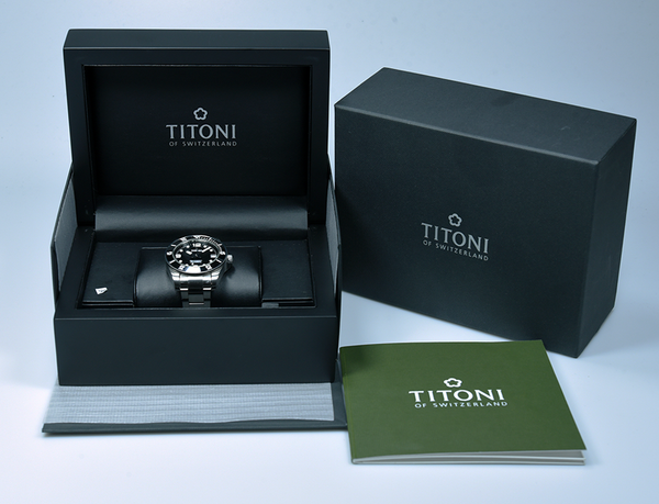 Titoni Seascoper 600 Chronometer 83600S-BK-256 (Pre-owned)