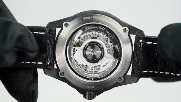 Zelos Spearfish Dual Time Carbon Moonscape (Pre-owned)