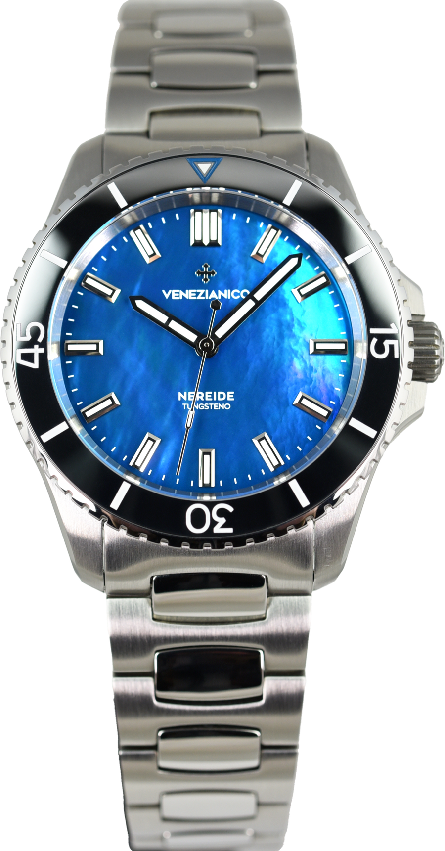 Venezianico Nereide Tungsteno 39 Mother of Pearl 3121541C (Pre-owned)