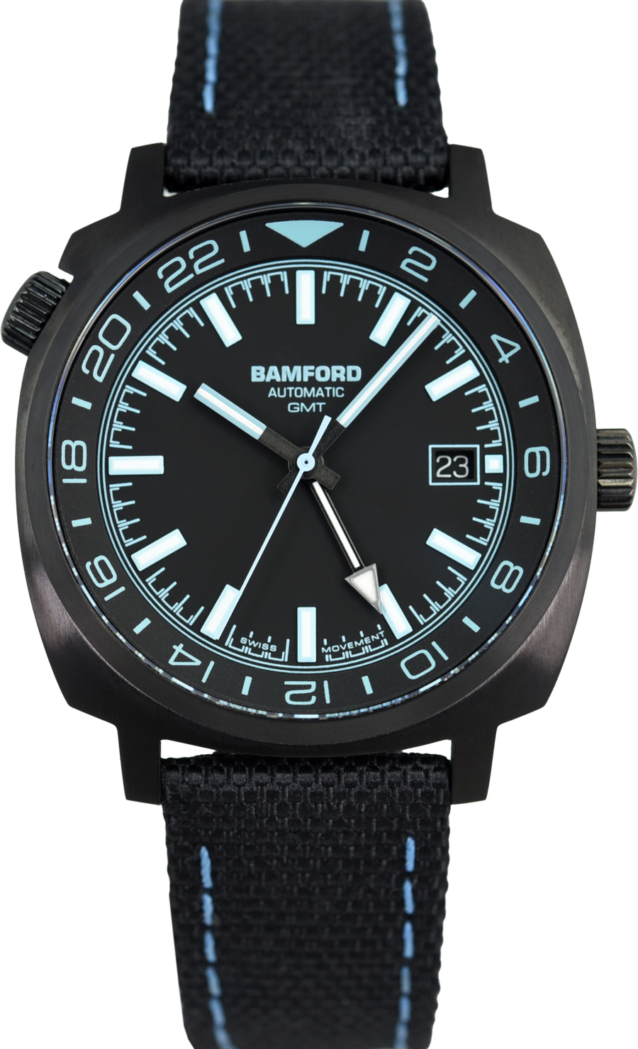 Bamford GMT Black / Aqua Custom (Pre-owned)