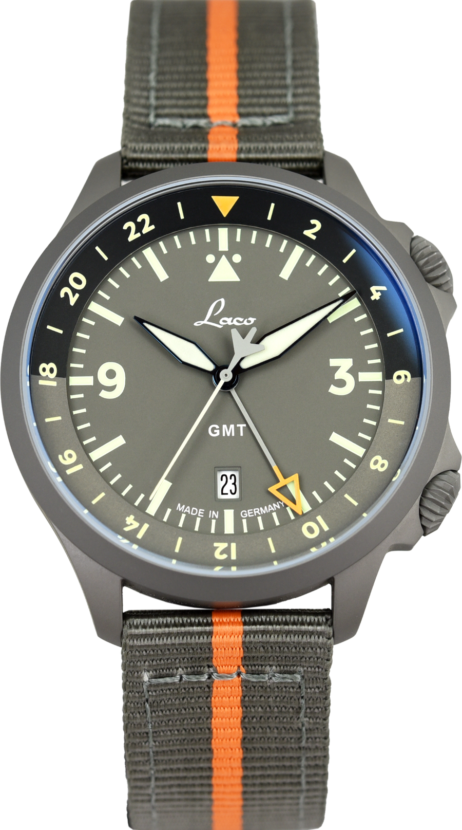 Laco Frankfurt GMT Grey 862121.2 (Pre-owned)