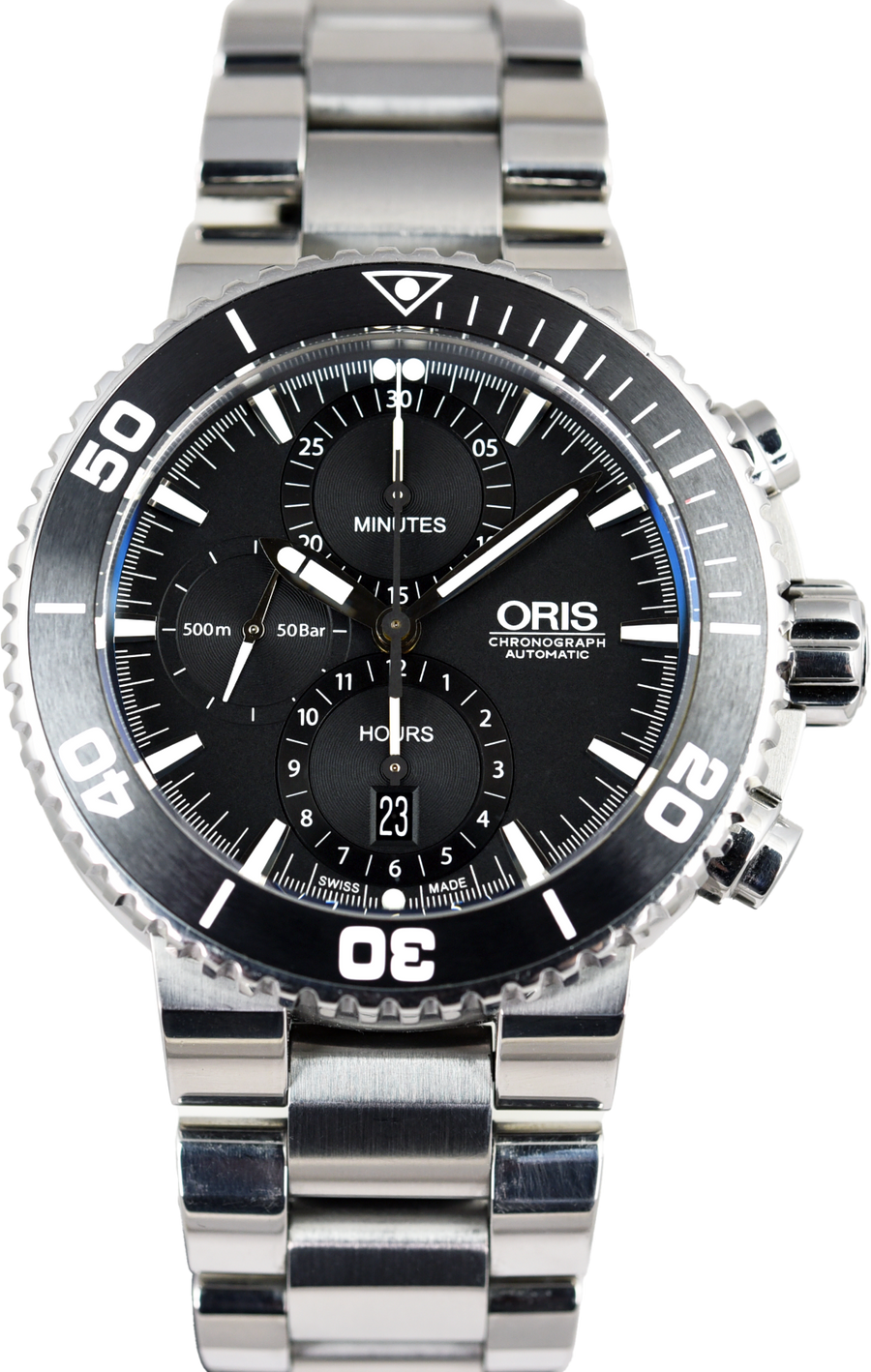 Oris Aquis Chronograph 01 774 7655 4154-07 8 26 01PEB (Pre-owned)