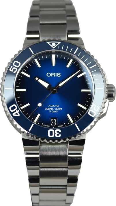 Oris Aquis Date Calibre 400 01 400 7769 4135-07 8 22 09PEB (Pre-owned)