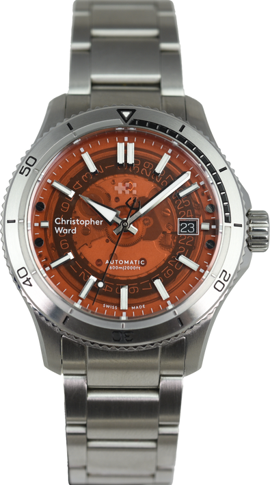 Christopher Ward C60 Sapphire Orange (Pre-owned)