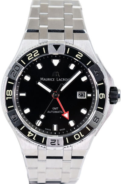 Maurice Lacroix Aikon Venturer GMT AI6158-SS00F-330-A (Pre-owned)
