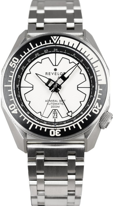 Revelot R10 Admiral GMT Arctic White (Pre-owned)