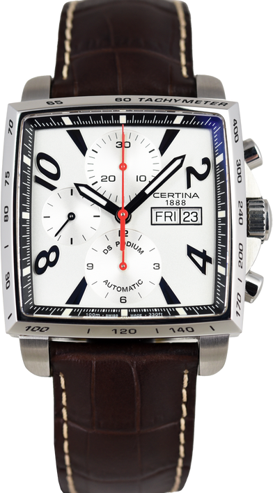 Certina DS Podium Square Automatic Chronograph C001.514.16.037.00 (Pre-owned)
