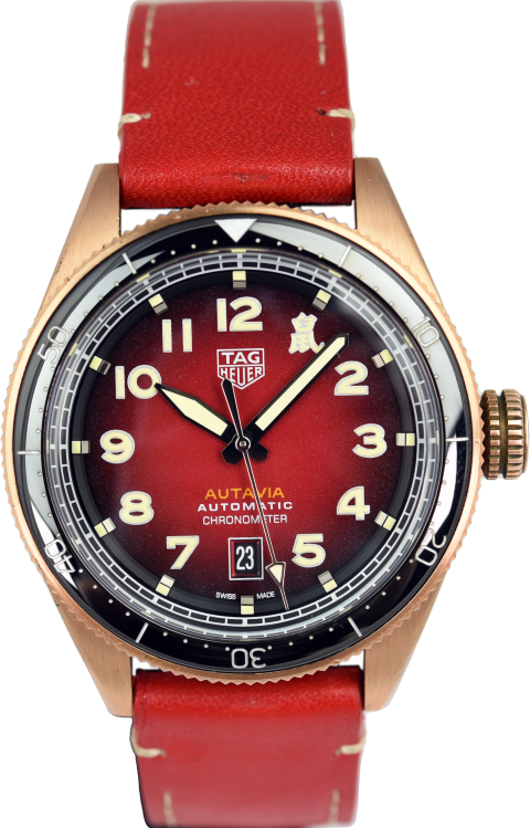 Tag Heuer Autavia Calibre 5 Bronze Year of the Rat WBE5193.FC8300 (Pre-owned)