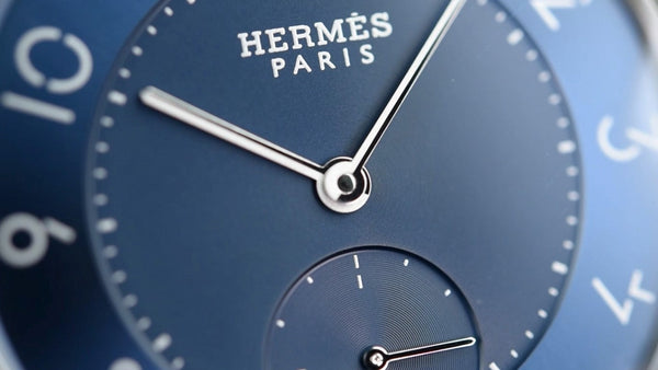 Hermes Slim d'Hermes Blue Dial (Pre-owned)