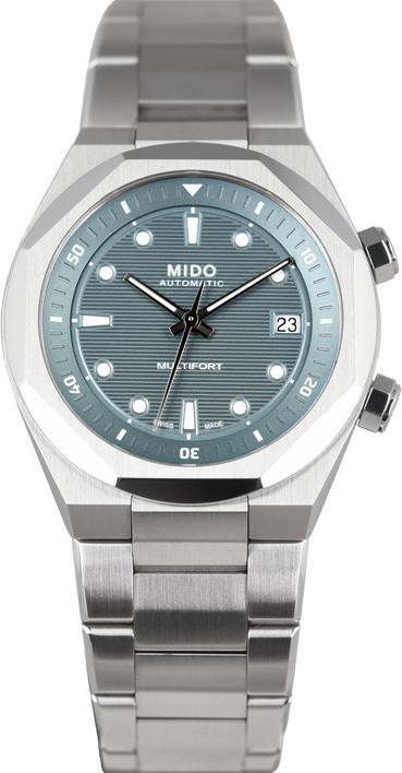 Mido Multifort 8 Two Crown M047.507.11.081.00 (Pre-owned)