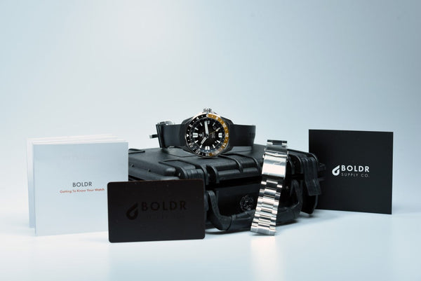 BOLDR Odyssey Freediver GMT RB1876 (Pre-owned)