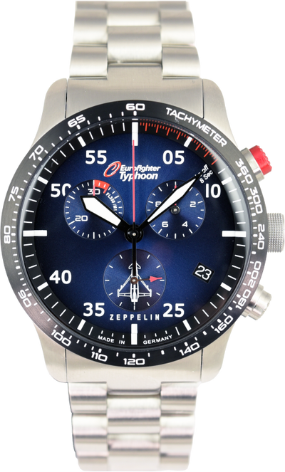 Zeppelin Limited Eurofighter Typhoon Chronograph 7298M-3 (Pre-owned)