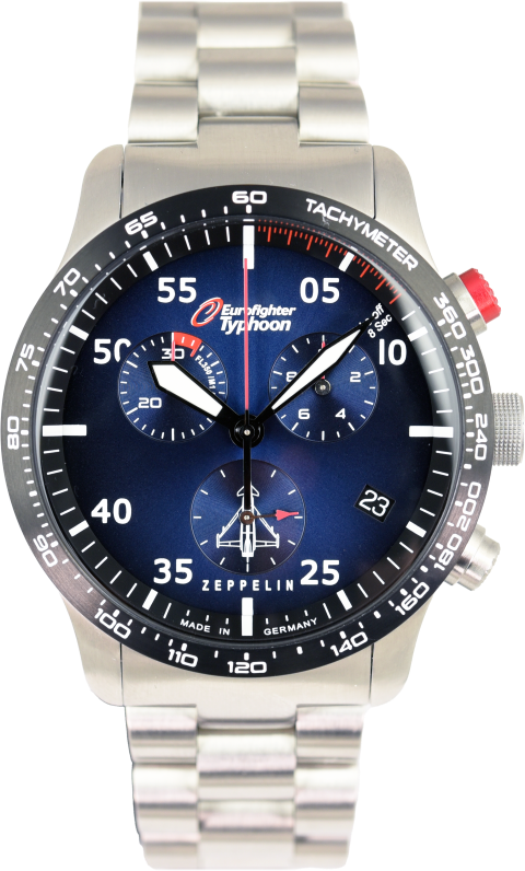 Zeppelin Limited Eurofighter Typhoon Chronograph 7298M-3 (Pre-owned)