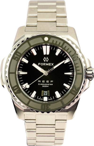 Formex REEF Automatic Chronometer 300m Green Steel (Pre-owned)