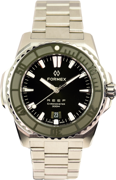 Formex REEF Automatic Chronometer 300m Green Steel (Pre-owned)