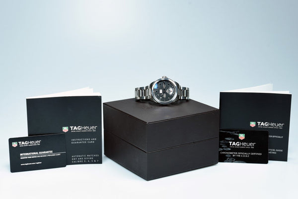 TAG Heuer Grand Carrera GMT Calibre 8 WAV5111.BA0901 (Pre-owned)